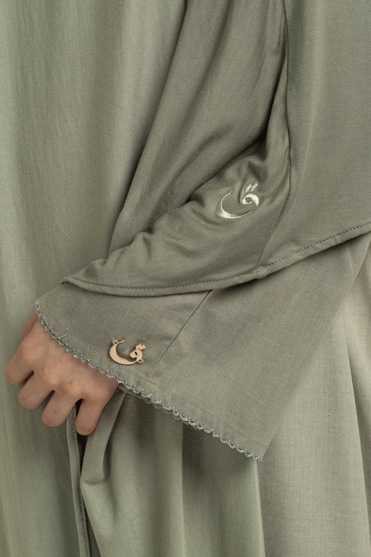 Dried sage maxi khimar