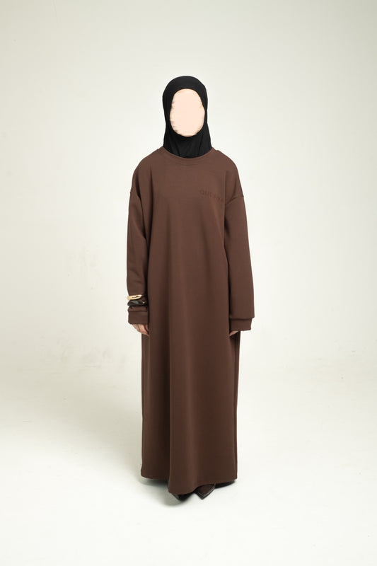 Sweater Dress - Chocolate