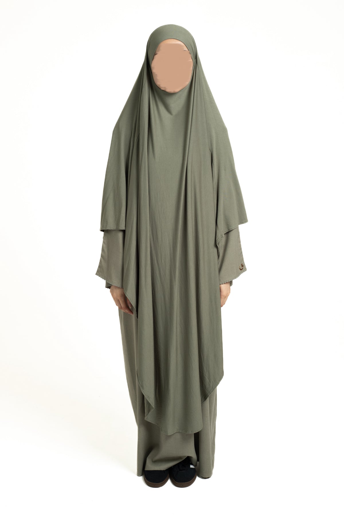 Dried sage maxi khimar