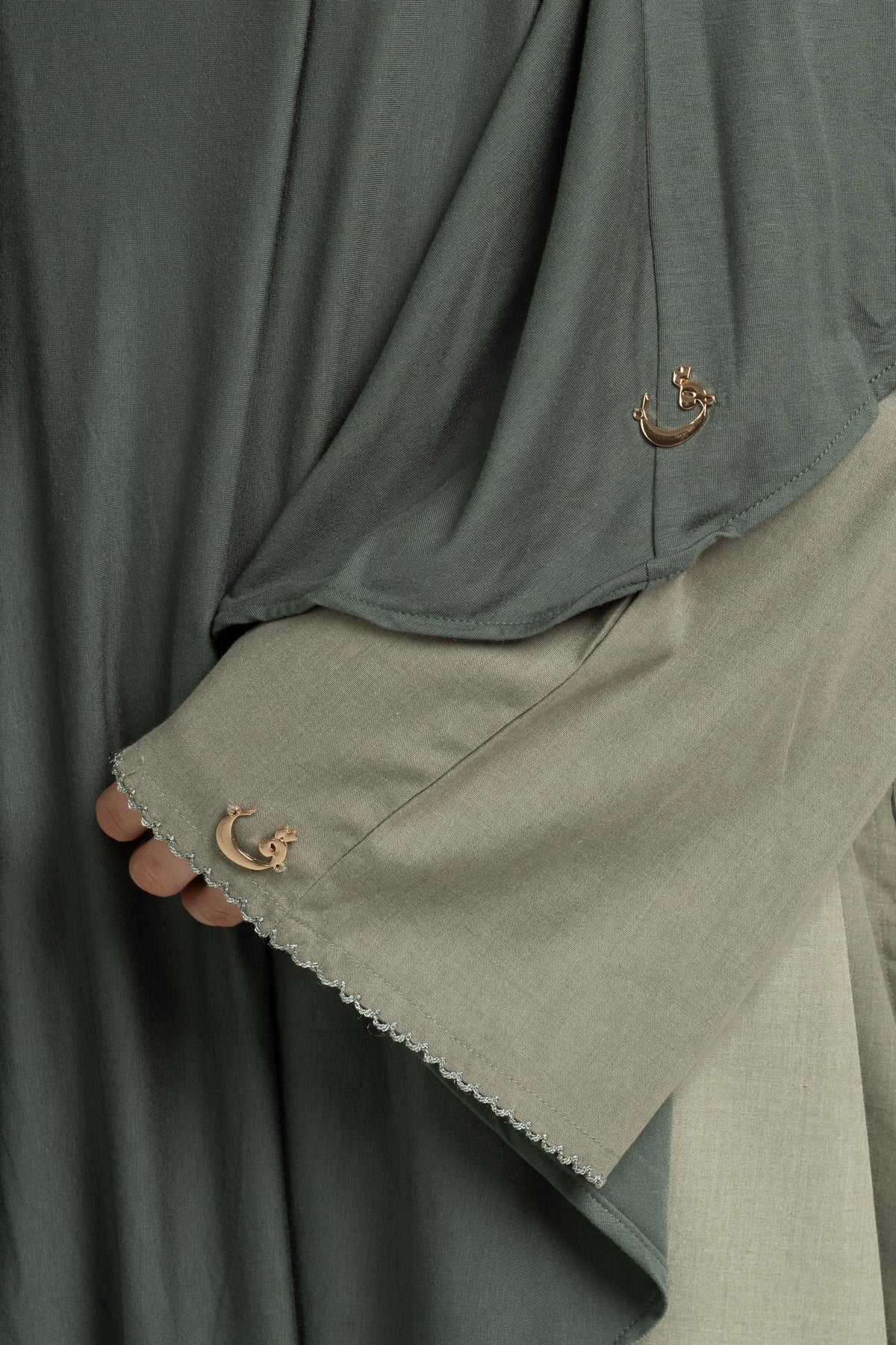 Dusty olive regular Khimar