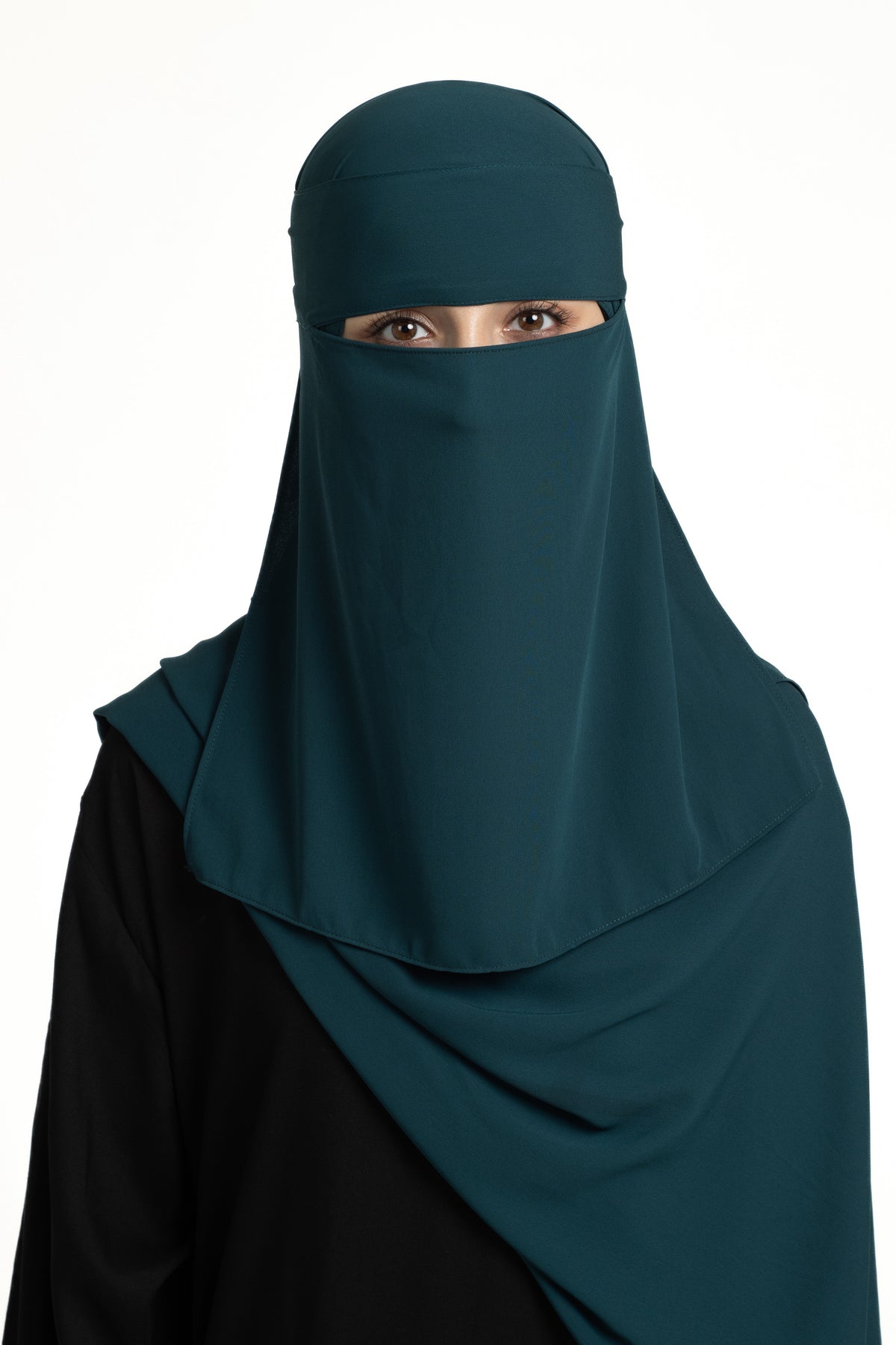 Forest Green niqab set