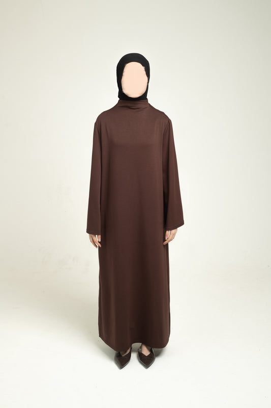 Essential Dress - Chocolate