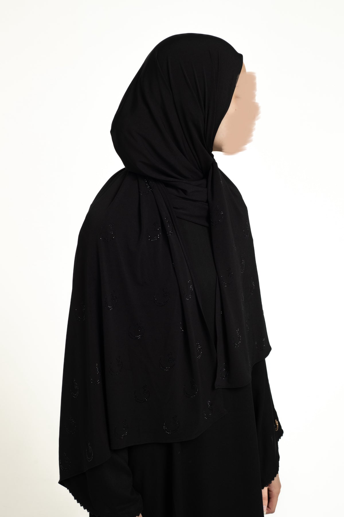 Black Rhinestone Jersey