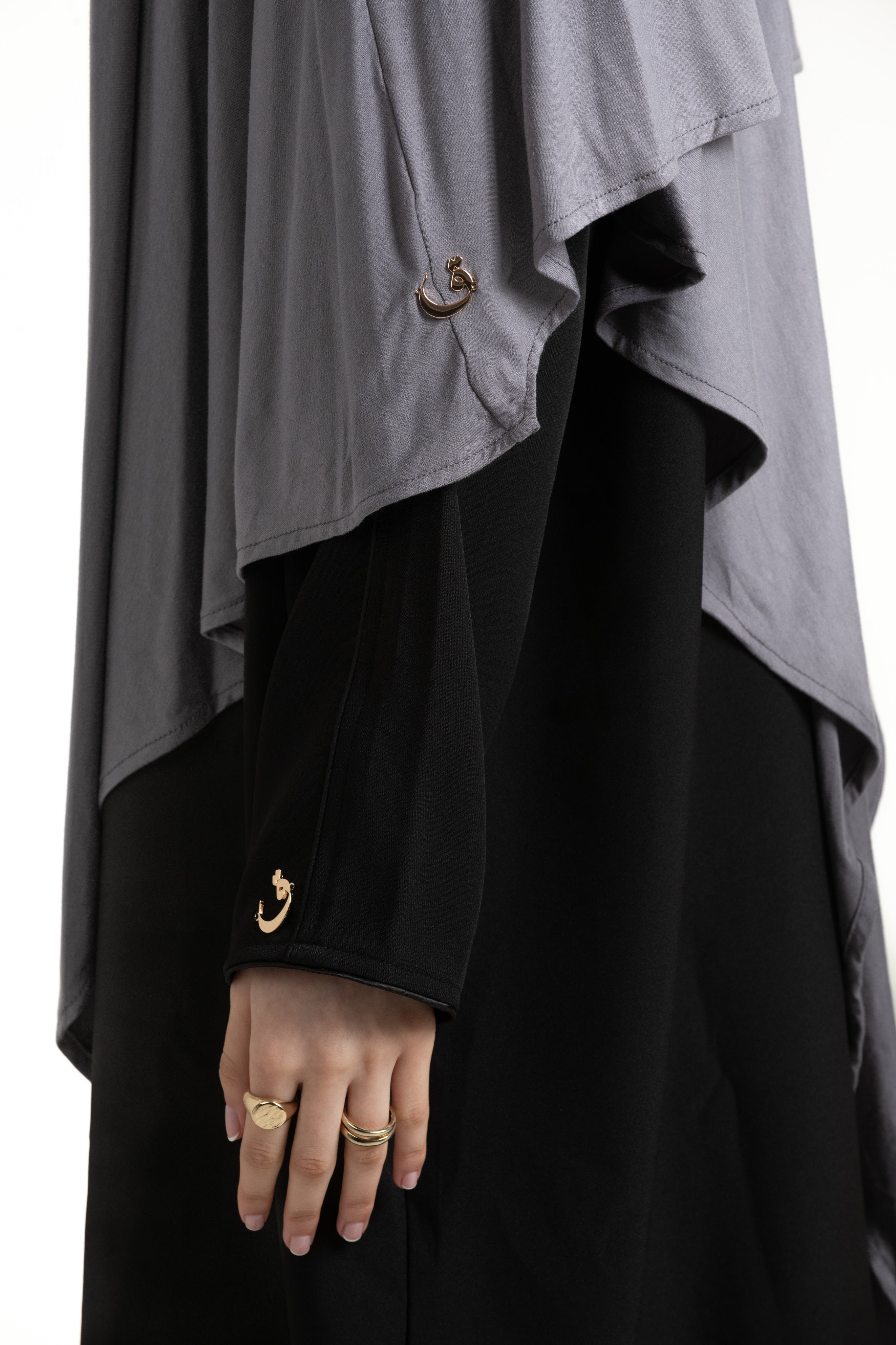Grey Regular Khimar