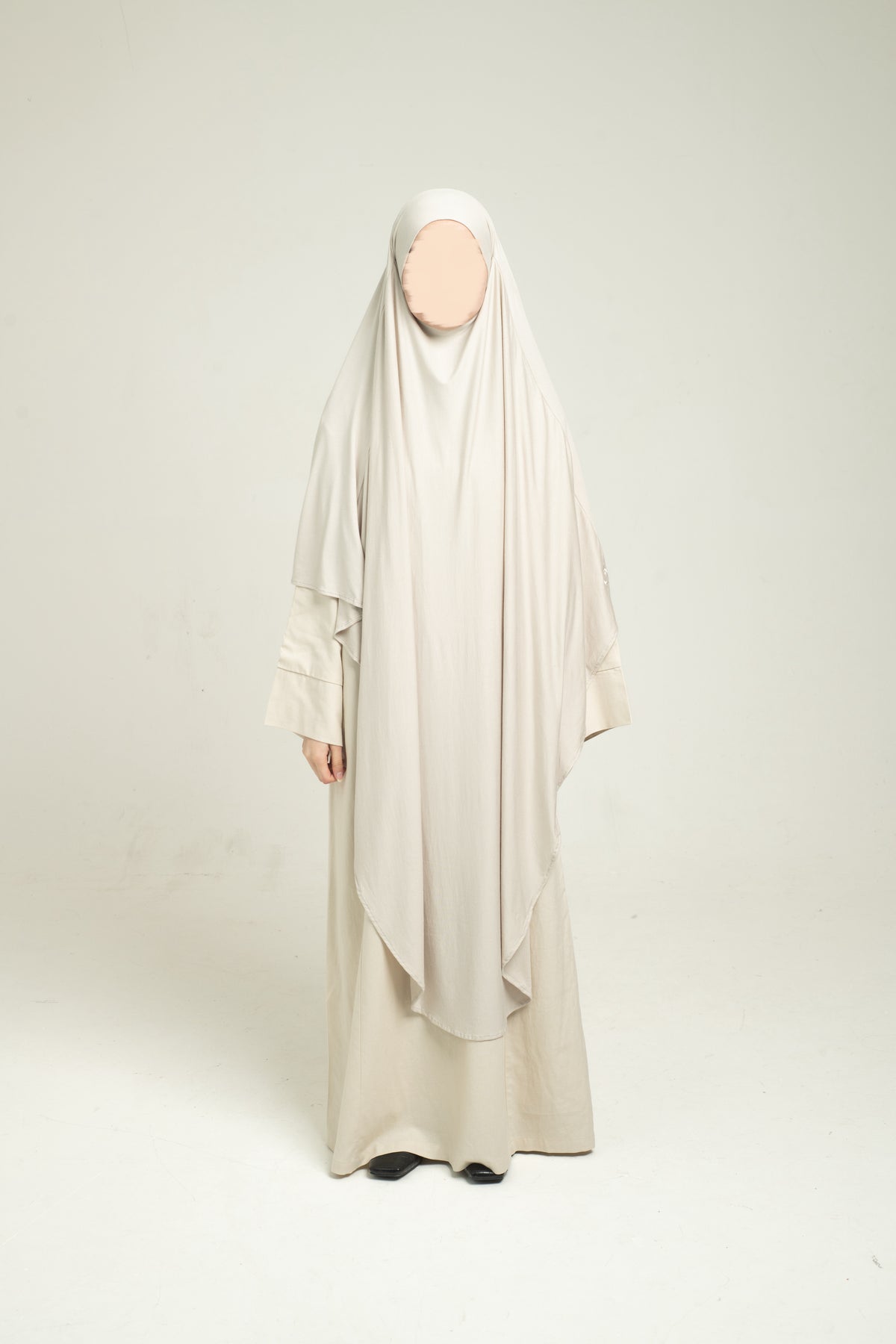 Dried clay maxi khimar