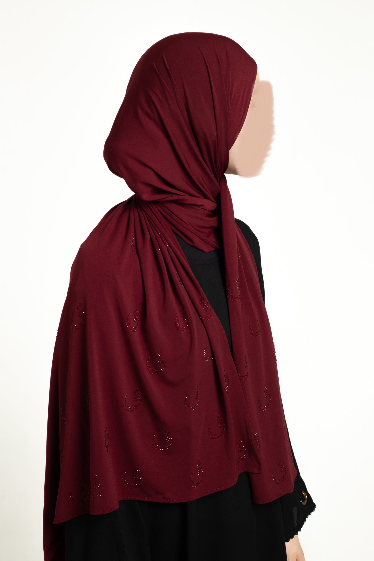 Burgundy Rhinestone