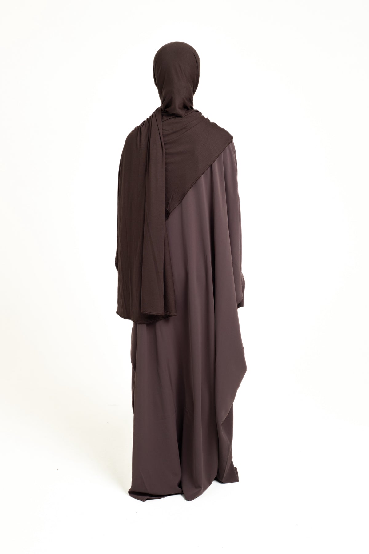 Dried fig batwing abaya