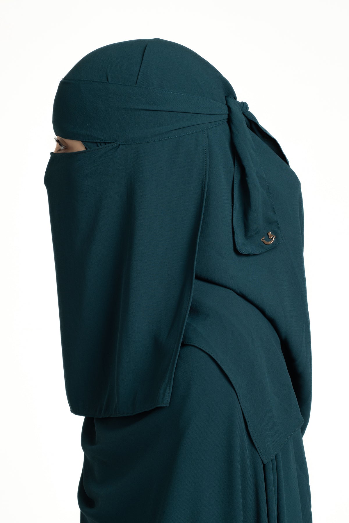 Forest Green niqab set