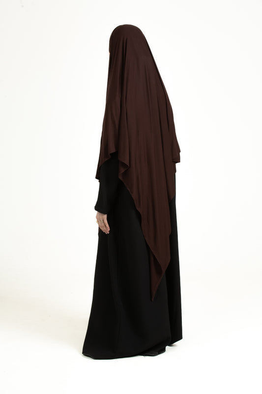 Dark Chocolate Regular Khimar