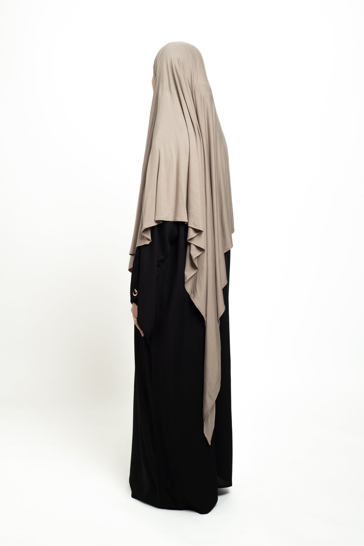 Light mocha Regular Khimar