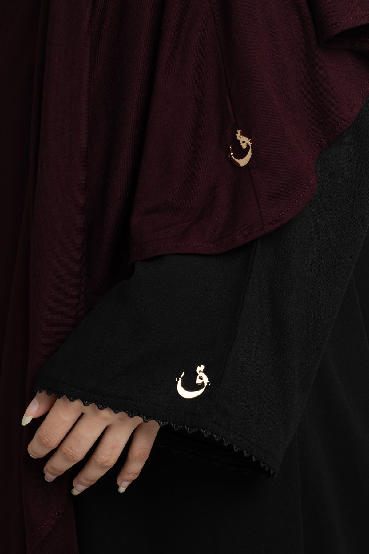 Burgundy Regular Khimar